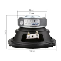 AIYIMA 1PC 5.25 Inch Subwoofer Speaker Sound Driver 4 8 Ohm 120W Speaker Column Home Theater Hifi Power Woofer Music Loudspeaker