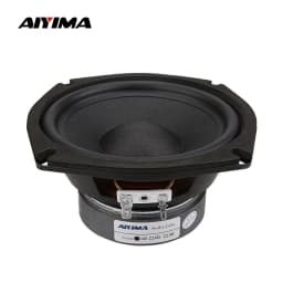 AIYIMA 1PC 5.25 Inch Subwoofer Speaker Sound Driver 4 8 Ohm 120W Speaker Column Home Theater Hifi Power Woofer Music Loudspeaker