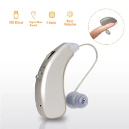 Rechargeable Hearing Aids Mini Audifonos Wireless Inner Ear for Elderly Mild to Moderate Loss Sound Amplifiers Drop Shipping