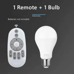 Smart LED Bulb E27 6W 9W 12W RF 2.4G Wireless Remote Control Night Light Timing Turn off Warm Cold Light Dimmable Led Lamp Bulb
