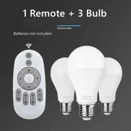 Smart LED Bulb E27 6W 9W 12W RF 2.4G Wireless Remote Control Night Light Timing Turn off Warm Cold Light Dimmable Led Lamp Bulb