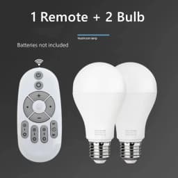 Smart LED Bulb E27 6W 9W 12W RF 2.4G Wireless Remote Control Night Light Timing Turn off Warm Cold Light Dimmable Led Lamp Bulb