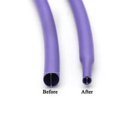 1~10m Heat Shrink Tube 2:1 Purple Dia 1 2 3 4 5 6 7 8 9 10 12 14 16 20 25 30 40 50 mm Polyolefin Thermal Cable Sleeve Insulated
