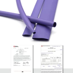 1~10m Heat Shrink Tube 2:1 Purple Dia 1 2 3 4 5 6 7 8 9 10 12 14 16 20 25 30 40 50 mm Polyolefin Thermal Cable Sleeve Insulated