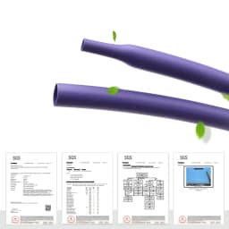 1~10m Heat Shrink Tube 2:1 Purple Dia 1 2 3 4 5 6 7 8 9 10 12 14 16 20 25 30 40 50 mm Polyolefin Thermal Cable Sleeve Insulated