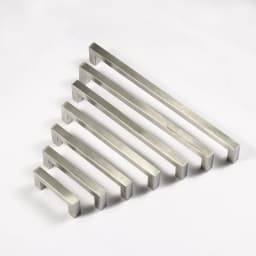 Black/golden/Silver Square Cabinet Handle Furniture Hardware Stainless Steel Kitchen Door Knobs Cupboard Wardrobe Drawer Pulls