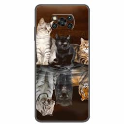 For Poco X3 Pro Case Bumper Silicon TPU Soft Phone Cover For Xiaomi Poco X3 NFC Pro Case Cartoon Funda on Pocophone X3 NFC Coque