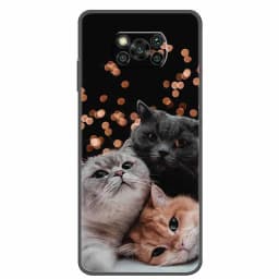 For Poco X3 Pro Case Bumper Silicon TPU Soft Phone Cover For Xiaomi Poco X3 NFC Pro Case Cartoon Funda on Pocophone X3 NFC Coque