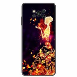 For Poco X3 Pro Case Bumper Silicon TPU Soft Phone Cover For Xiaomi Poco X3 NFC Pro Case Cartoon Funda on Pocophone X3 NFC Coque