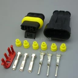 shhworldsea 1P 2P 3P 4P 5P 6P 18AGW 14CM Waterproof Electrical Auto Connector Male Female Plug with Wire Cable harness for Car
