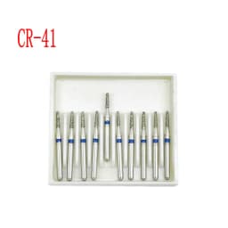 10pcs/box 1.6mm Shank Dental Diamond Burs Drill FG Diamond for High Speed Handpiece Burs Dentist Drills