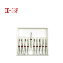 10pcs/box 1.6mm Shank Dental Diamond Burs Drill FG Diamond for High Speed Handpiece Burs Dentist Drills