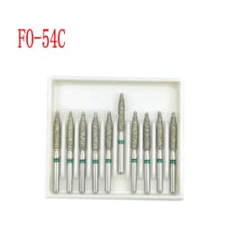 10pcs/box 1.6mm Shank Dental Diamond Burs Drill FG Diamond for High Speed Handpiece Burs Dentist Drills