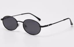 Peekaboo Retro Oval Glasses Men UV400 High Quality Gold Small Sunglasses Women Metal 2021 Yellow Red Hot-Selling