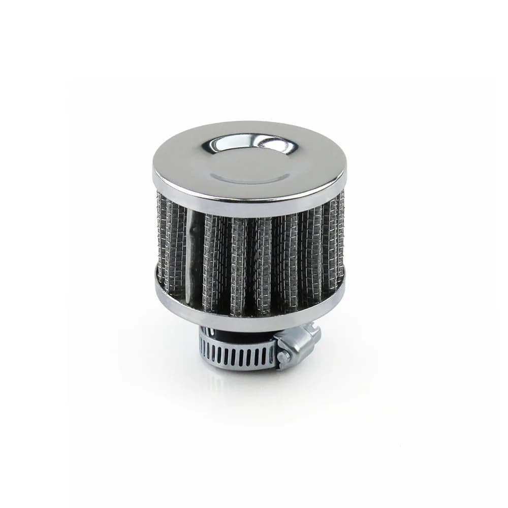18mm Car Air Filter for Motorcycle Cold Air Intake High Flow Crankcase Vent Cover Mini Breather Filters Universal