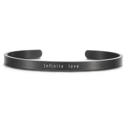 5mm Width Brushed Stainless Steel custom Personalized coordinate Bangles Laser Engrave Adjustable Open Cuff Travel bracelet Gift