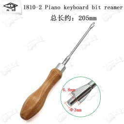 HUATOOL Piano Tuning Trimming Tool 1810, Keyboard Pin Multi-Accent Head Bracket Bend Hook, Piano Repair Maintenance Spare Parts