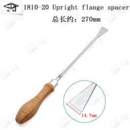 HUATOOL Piano Tuning Trimming Tool 1810, Keyboard Pin Multi-Accent Head Bracket Bend Hook, Piano Repair Maintenance Spare Parts