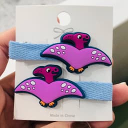 2Pcs/Set Girls Cute Dinosaur Animal Thread Cloth Hairpins Children Sweet Hair Clip Barrettes Headband Kids Hair Accessories