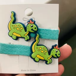 2Pcs/Set Girls Cute Dinosaur Animal Thread Cloth Hairpins Children Sweet Hair Clip Barrettes Headband Kids Hair Accessories