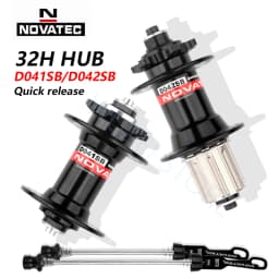 Novatec D041SB D042SB Hub MTB Bicycle Disc Card Brake Hub 28/32/36 Holes Red Black 8/9/10/11 speed Mountain bearing Hubs