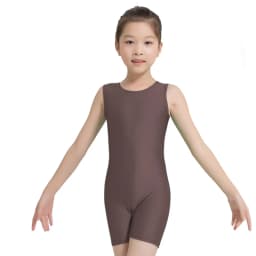 Child Ballet Leotard For Dancing Dance Suit Professional Biketard Sports Bodysuit Sleeveless Catsuit Unitard Rhythmic Gymnastic