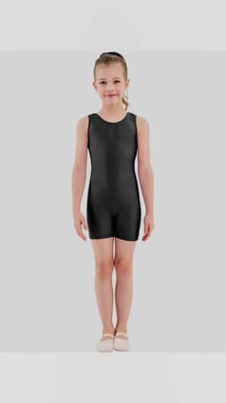 Child Ballet Leotard For Dancing Dance Suit Professional Biketard Sports Bodysuit Sleeveless Catsuit Unitard Rhythmic Gymnastic