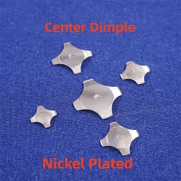 100 1000Pcs Cross Shape Metal Dome Snap Reset Switch 5 6 7 8.4 10 12 14 16 20mm Gold Micro Membrane  SPST Momentary Tactile Push