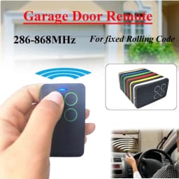 Gate Control for Garage Door Remote Control Duplicator 433.92MHz 868.3MHz Gate Door Opener for Fixed Rolling Code