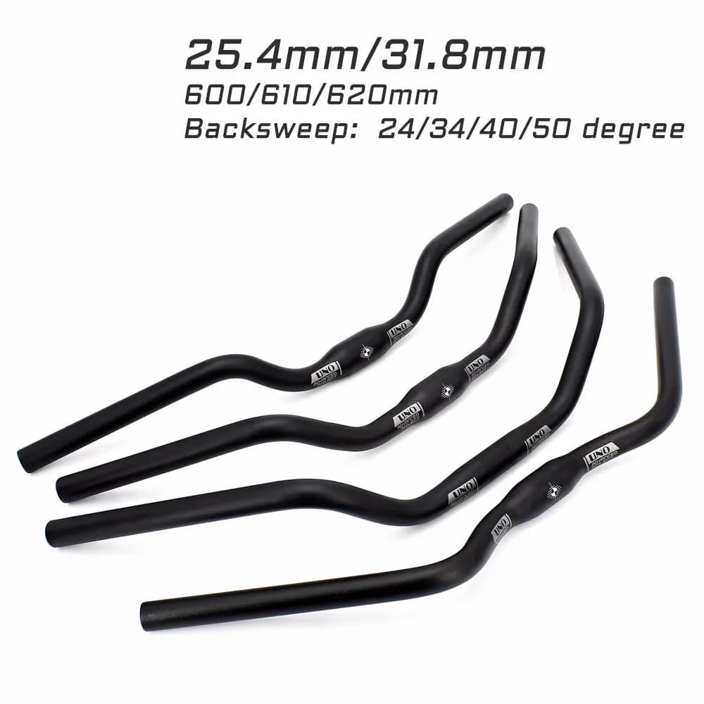 Bicycle Swallow Handlebar City Road Bike Handle Bar 25.4/31.8mm M Type Trekking Bar 600/610/620mm Bike Handlebar Bike Parts