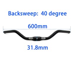 Bicycle Swallow Handlebar City Road Bike Handle Bar 25.4/31.8mm M Type Trekking Bar 600/610/620mm Bike Handlebar Bike Parts