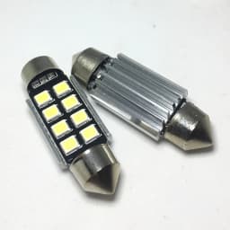 4pcs car Festoon 31mm 36mm 39mm 41mm 8 smd LED ERROR FREE 5630 5730 CANbus C5W led interior reading white ice blue dome lamps