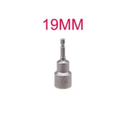 6mm~19mm 1pcs Power Nut Driver Set Magnetic Standard Socket Wrench 65mm 1/4" Hex Shank Power Tools Power Drills Impact Drivers