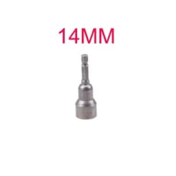 6mm~19mm 1pcs Power Nut Driver Set Magnetic Standard Socket Wrench 65mm 1/4" Hex Shank Power Tools Power Drills Impact Drivers