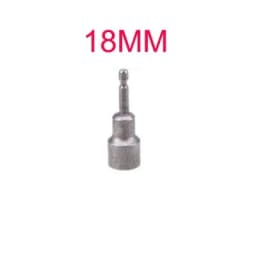 6mm~19mm 1pcs Power Nut Driver Set Magnetic Standard Socket Wrench 65mm 1/4" Hex Shank Power Tools Power Drills Impact Drivers