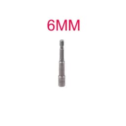 6mm~19mm 1pcs Power Nut Driver Set Magnetic Standard Socket Wrench 65mm 1/4" Hex Shank Power Tools Power Drills Impact Drivers