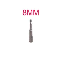 6mm~19mm 1pcs Power Nut Driver Set Magnetic Standard Socket Wrench 65mm 1/4" Hex Shank Power Tools Power Drills Impact Drivers
