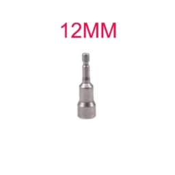 6mm~19mm 1pcs Power Nut Driver Set Magnetic Standard Socket Wrench 65mm 1/4" Hex Shank Power Tools Power Drills Impact Drivers