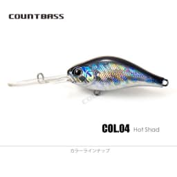 COUNTBASS Crankbait 65mm 14.5g Deep Diver Floating Hardbaits Fishingg Lures Diving Depth 4m Crank Wobblers Angler's Lure