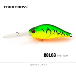COUNTBASS Crankbait 65mm 14.5g Deep Diver Floating Hardbaits Fishingg Lures Diving Depth 4m Crank Wobblers Angler's Lure