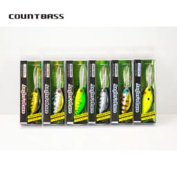 COUNTBASS Crankbait 65mm 14.5g Deep Diver Floating Hardbaits Fishingg Lures Diving Depth 4m Crank Wobblers Angler's Lure