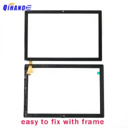New 2.5D For 10.1" inch Tablet For Teclast P20HD Touch Screen With Frame Touch Panel Digitizer Glass Sensor For Teclast P20 HD