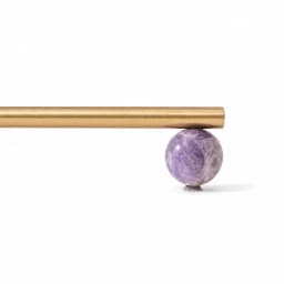 Tinyhob Nordic Art Handle/Natural Marble+Brass Handles and Knobs Drawer Pulls Kitchen Cabinet Knobs Pink  Furniture Hardware