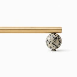 Tinyhob Nordic Art Handle/Natural Marble+Brass Handles and Knobs Drawer Pulls Kitchen Cabinet Knobs Pink  Furniture Hardware