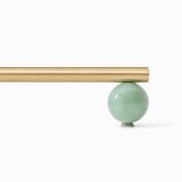 Tinyhob Nordic Art Handle/Natural Marble+Brass Handles and Knobs Drawer Pulls Kitchen Cabinet Knobs Pink  Furniture Hardware