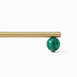Tinyhob Nordic Art Handle/Natural Marble+Brass Handles and Knobs Drawer Pulls Kitchen Cabinet Knobs Pink  Furniture Hardware