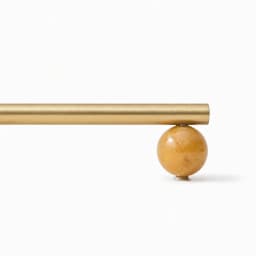 Tinyhob Nordic Art Handle/Natural Marble+Brass Handles and Knobs Drawer Pulls Kitchen Cabinet Knobs Pink  Furniture Hardware