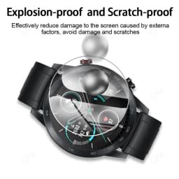 [5PCS] Tempered Glass for Huawei Honor Watch Magic 2 46mm Screen Protector - Ultra HD Clear Glass Protective Film Accessories