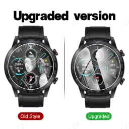 [5PCS] Tempered Glass for Huawei Honor Watch Magic 2 46mm Screen Protector - Ultra HD Clear Glass Protective Film Accessories