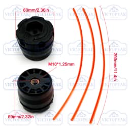 Quick Installation of Portable String Trimmer Head M10*1.25mm for Brush Cutter